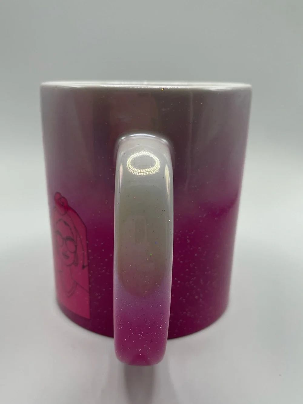 Barbie 2024 Culturefly Pink Glitter Coffee Mug. 20 oz!